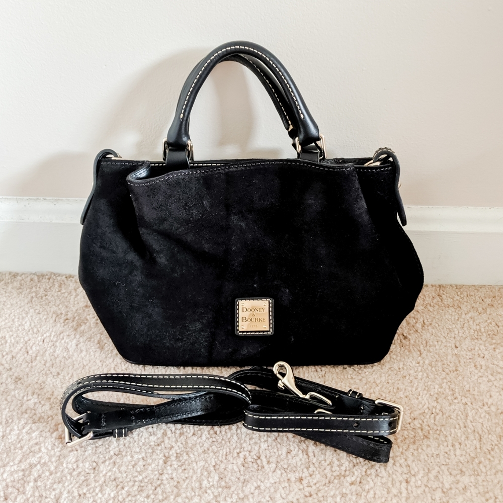 🆕Dooney & Bourke Suede Mini Barlow Handbag